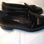 Men’s Cole Haan Bragano Black Tassel Loafers Size 11.5 M Made in Italy