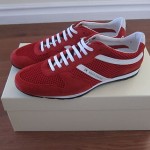 Boss Orange by Hugo Boss $150 Orienno Red Mesh Sneakers in Size 8UK–9US..NIB.!!