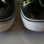 Used Mens Camouflage Vans Shoes Size 10