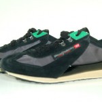 Diesel Men’s Black Leather & Nylon Casual Urban Walking Shoes Sz 8
