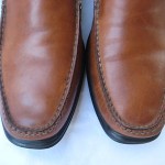 COLE HAAN BROWN LEATHER SLIP ON  LOAFERS  MENS SIZE 9.5 MEDIUM