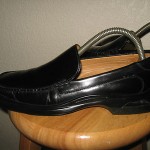 COLE HAAN NIKE AIR ‘Santa Barbara’ Gorgeous Blk Slipons/Loafers 8.5M  EXCELLENT!