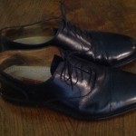COLE HAAN City Black Leather Casual Dress Shoe Oxford, Mens sz 12.5 13D
