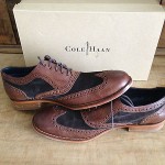 Cole Haan Air Colton Wingtip Casual Oxford Dark Brown Sz. 11