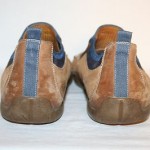 COLE HAAN NIKE AIR Mens Loafers Slip-On TAN Leather Used SHOES Size 9.5 W