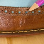 COLE HAAN Men’s Nike Air Blue Brown Leather Oxford Wingtip Dress Shoes Size 9 M