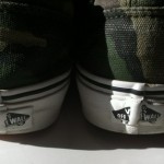 Used Mens Camouflage Vans Shoes Size 10