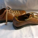 MENS NIKE AIR COLE HAAN CASUAL LEATHER SHOES MED RUSTIC BROWN #C04048
