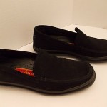 Cole Haan Men’s Black Suede Loafers Size 8.5 Excellent
