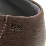 $325 Hugo Boss ITALY Brown Loafers Dress Mens Shoes 11 44 Casual 11.5 44.5 NIB