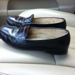 Cole Haan Size 9 1/2 Mens  Burgundy Penny Loafers