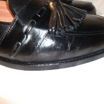 Men’s Cole Haan Bragano Black Tassel Loafers Size 11.5 M Made in Italy