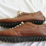 Cole Haan Mens Nike Air Brown Casual Drivers Oxfords Driving Shoes size 12M