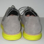 COLE HAAN LUNARGRAND WINGTIP OXFORD CHARCOAL YELLOW SUEDE SHOES 10.5 $248
