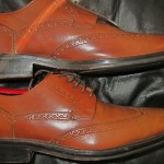 cole haan wing tip brogue men shoes sz 9 M
