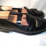 Men’s Cole Haan Bragano Black Tassel Loafers Size 11.5 M Made in Italy