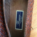Bragano Cole Haan Pair of Mens Loafers Brown Colors Leather Shoes Italy Size 9.5