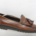 Cole Haan BRAGANO Italy brown leather tassel moccasins DRIVING LOAFERS 10.5 M