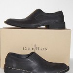 NEW with Box! Cole Haan Black Slip-On Shoes – Size 8