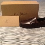 COLE HAAN Mens Air Grant Penny Loafers Casual Shoe T. Moro Leather C08896