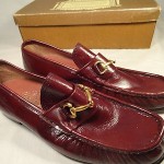 VTG Cole Haan Imperial Grade Patent Leather Horsebit Loafer 9 N
