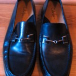 Cole Haan country mens shoes Black Leather Loafer size 10 1/2 M Vibram Sole New