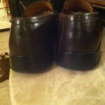 GORGEOUS MENS SLIP-ON COLE HAAN BROWN CASUAL DRESS SHOES SIZE 9.5