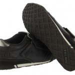Diesel Jeans Keep Men’s Shoes Leather Slip On Sneakers Size 12
