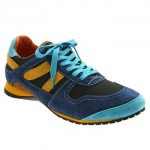 HUGO BOSS Orange Label Suede Calfskin 18636 Sneaker Italy 43 10 NIB $225 RARE