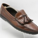 Cole Haan BRAGANO Italy brown leather tassel moccasins DRIVING LOAFERS 10.5 M