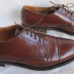 GOOD LOOKING COLE HAAN BROWN LEATHER MEN’S OXFORDS SIZE 11 D MADE USA