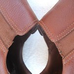 COLE HAAN MENS 12 M BROWN SLIP ON SHOES LOAFERS