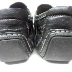 COLE HAAN MENS CASUAL SNEAKERS BLACK LEATHER SHOES SIZE 10 M