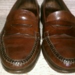COLE HAAN “COUNTRY” MEN’S BROWN LEATHER PENNY LOAFER SHOES SZ 11M