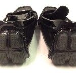 Men’s Cole Haan Black Patent Leather Penny Loafers Size 11B