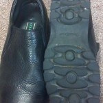 Cole Haan Mens Shoes Black Leather Slip Ons 15M