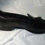 Men’s Cole Haan Bragano Black Tassel Loafers Size 11.5 M Made in Italy