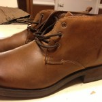 Clarks 3 Eye Flannel Lined And Padded Chukkas Size 12D Perfect!