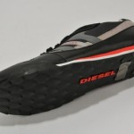 MEN DIESEL GUNNER BLACK GRAY RED CLASSIC 13 NIB NO RESERVE