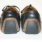 COLE HAAN NIKE AIR Mens 11 OXFORDS SHOES Black Leather Driving Sneakers NICE
