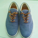 Cole Haan Men’s Canvas Sneakers Boat Shoe Casual Oxford Sport Shoe ~Blue  Sz 9.5