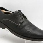 WOW! Mens shoes COLE HAAN black distressed leather lace up oxfords sz 11 M