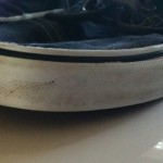 Used Mens Plaid Vans Shoes Size 9 In Good Condition