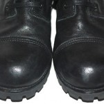 Men’s DIESEL Workmate II Classic Black Leather Ankle Boots Sz 10.5 / EU 44