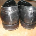 COLE HAAN slip on casual penny loafers black sz 10.5M all leather comfort sole