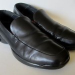 Cole Haan Nike Air Slip On Loafers~Mens 11M~Black Leather~Classic Comfort Shoe*