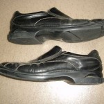 Cole Haan Nike Air Mens Shoes Black Leather 15M Loafers Slip Ons Country