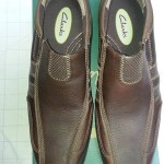Clarks Apostle Mens  Oily Brown Leather Loafers Shoes New Size 8 M