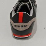 MEN DIESEL GUNNER BLACK GRAY RED CLASSIC 13 NIB NO RESERVE