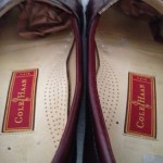 COLE HAAN mens Size 11 brown leather penny loafers slip on casual shoes